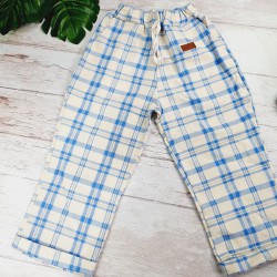 pantalon a cuadros de niños