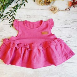 remera fucsia para bebes por mayor