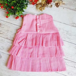 fábrica de vestidos rosas para bebés