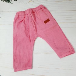 mayorista de pantalon rosa de bebé