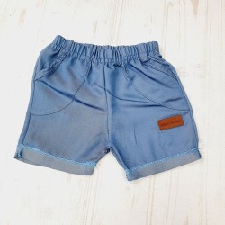 fabricantes de shorts azules de bebe