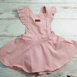 vestido rosa para niñas