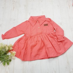 vestido rosa para niñas por mayor