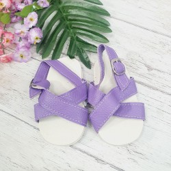 mayorista de sandalia violeta de bebé