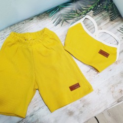 fábrica de conjunto amarillo para bebés