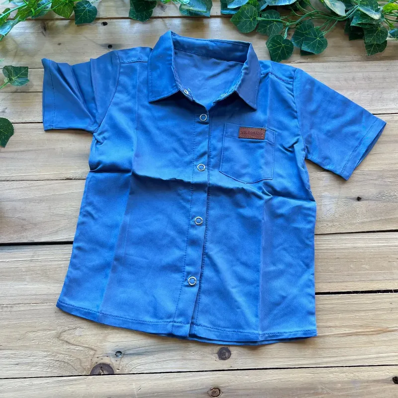 Camisa Lisandro | Ropa de niños por mayor | Melodrama Camisa Lisandro | Ropa de niños por mayor | Melodrama