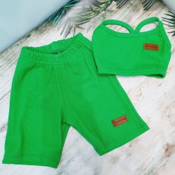fábrica de conjunto verde para bebés