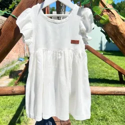 Vestido de lino MARCELLA