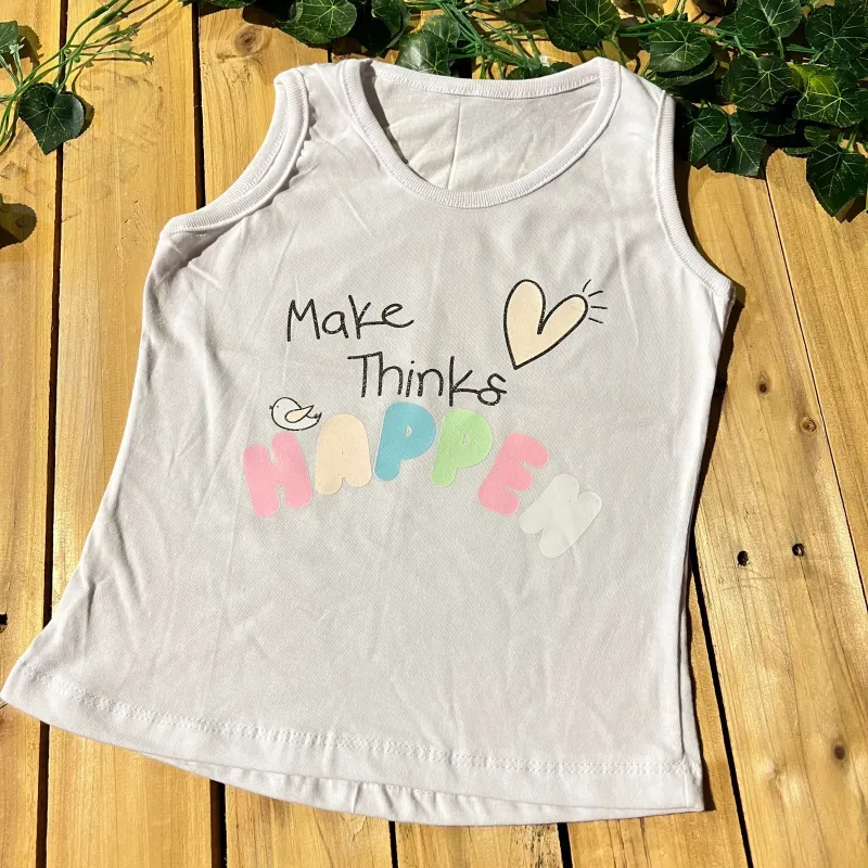 Remera niña musculosa Fernanda Remera niña musculosa Fernanda