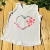 Remera niña musculosa Fernanda
