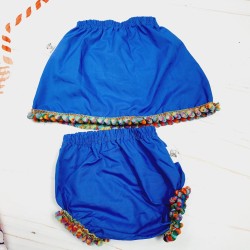 conjunto azul de bebe