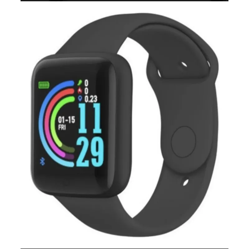 Reloj Smart Watch Inteligente Digital Cuadrado Macaron Reloj Smart Watch Inteligente Digital Cuadrado Macaron