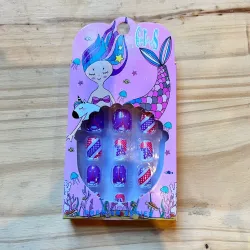 Uñas autohadesivas infantiles