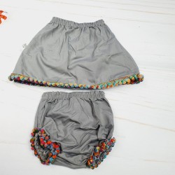 conjunto gris para bebe por mayor