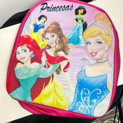 Mochila de jardin  personajes tela