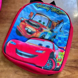 Mochila de jardin  personajes tela