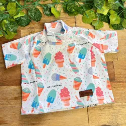 Remeras malla UV+50 estampadas MC