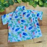 Remera malla +50 UV MC niños