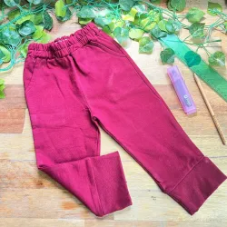 Pantalon de niños colegial rústico por mayor