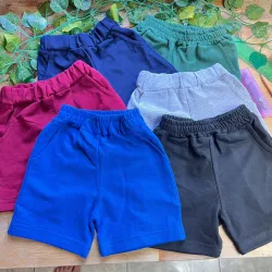 Short colegial de niños por mayor (rustico)