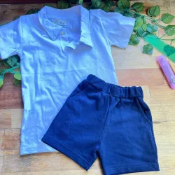 Short colegial de bebé por mayor