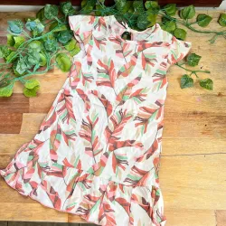 Vestido lino niñas WANDA