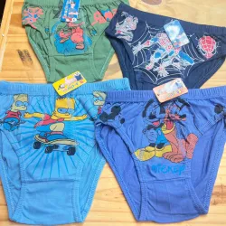 Slip niños lisos (docena)