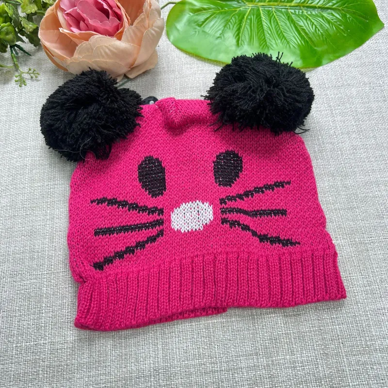 Gorro tejido GATITO