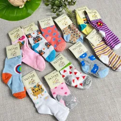 Medias bebe estampadas (docena)
