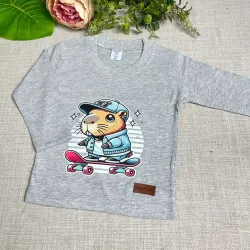 Remera mangas largas bebe VICENTE