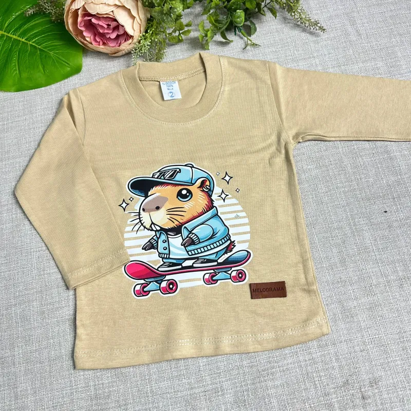 Remera mangas largas bebe VICENTE