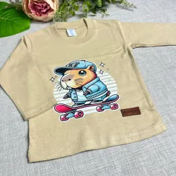 Remera mangas largas bebe VICENTE