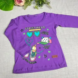 Remera mangas largas niñas ALBA