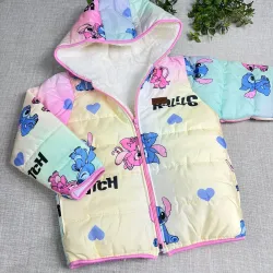 Campera puffer niños ESTAMPADA