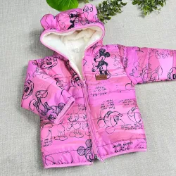 Campera puffer bebe ESTAMPADA