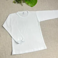 Remeras mangas largas lisas niños