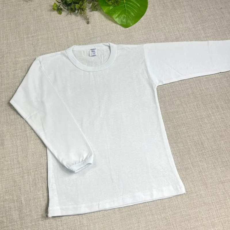 Remeras mangas largas lisas niños Remeras mangas largas lisas niños