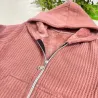 Campera wafle  frisada niñas AMADEO
