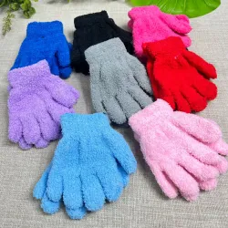 Guantes peluditos (media docena)