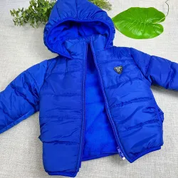 Campera puffer bebe lisa