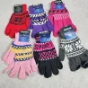 Guantes juvenil negro (media docena)