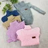 Poleras tejidas bebe NOA