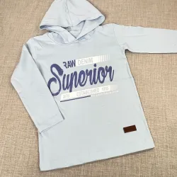 Remera niños con capucha RODRIGO
