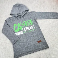 Remera niños con capucha RODRIGO