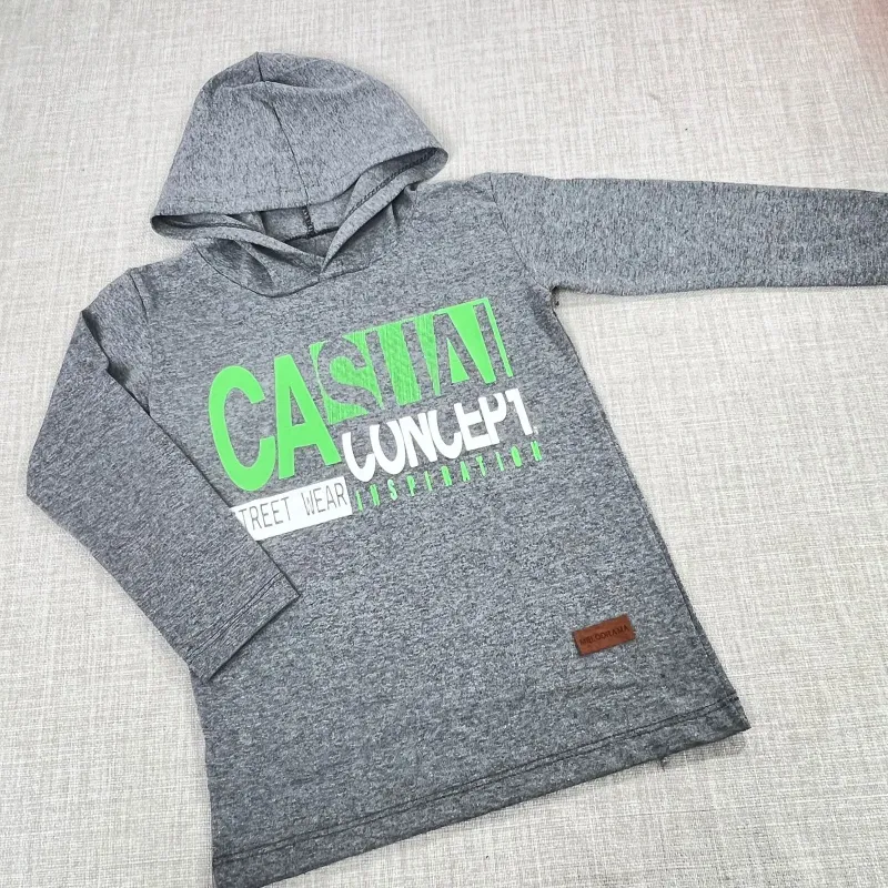 Remera niños con capucha RODRIGO