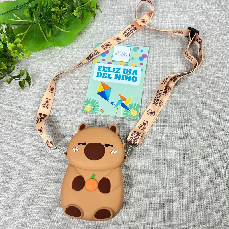 Cartera SILICONA personajes