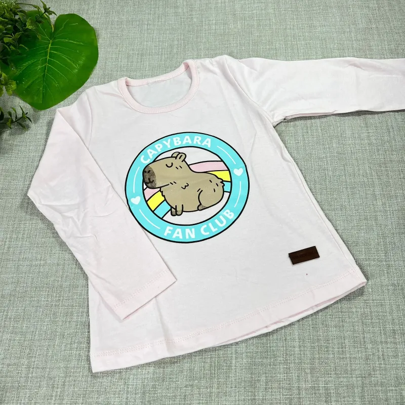 Remera algodon CAPIBARA