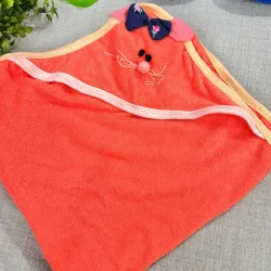 Toallón con aplique Accesorios infantiles por mayor