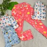 Combo pantalon pijama liviano niños (4 unidades)
