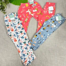 Combo pantalon pijama verano bebe (4 unidades)